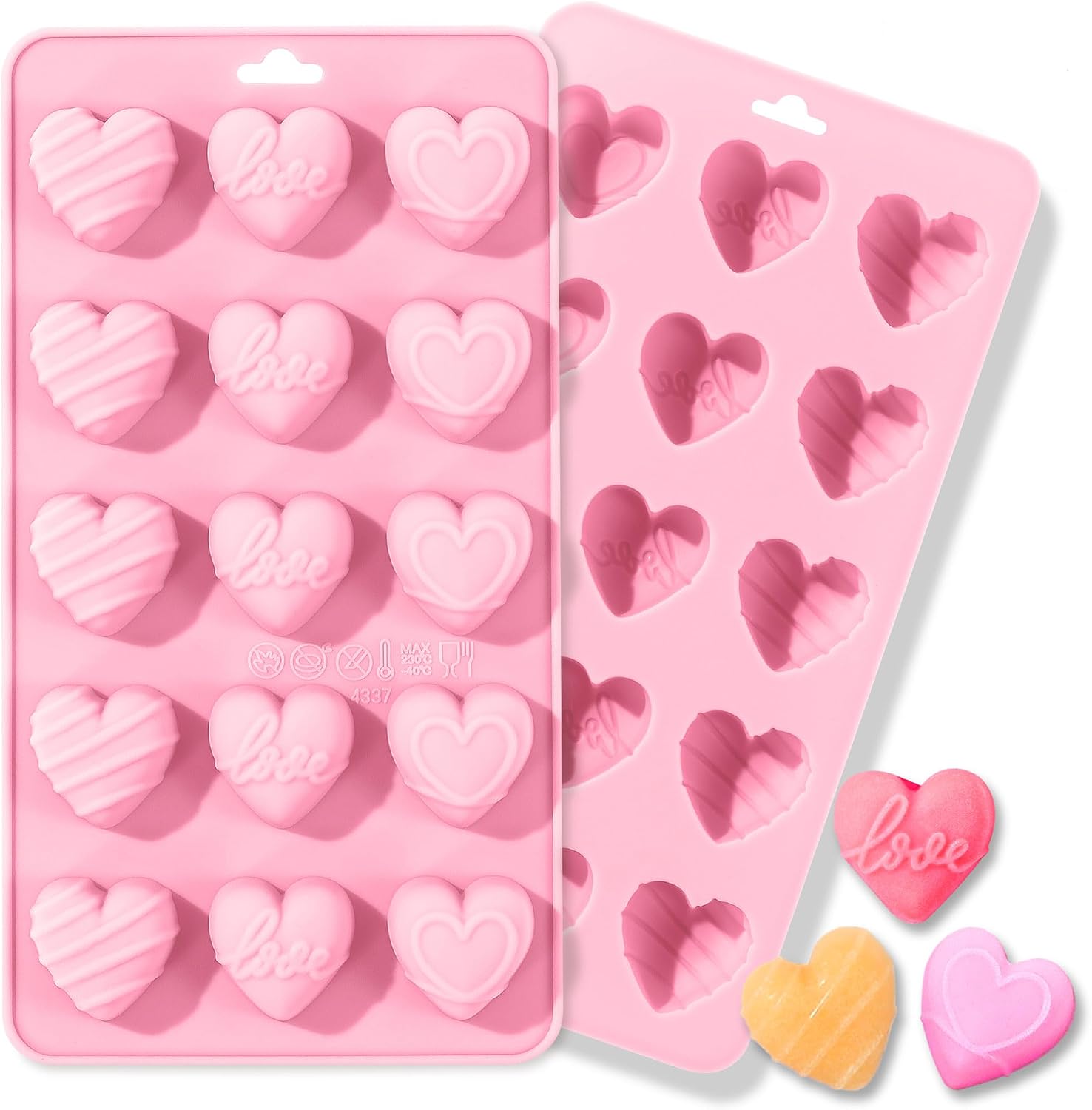 Gummy Candy - Moldes de Silicone em Forma de