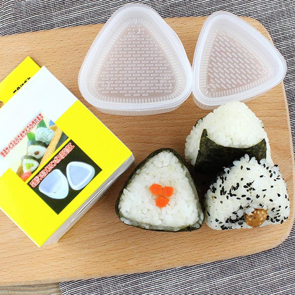 Seaweed Snack - Conjunto de 2 moldes triangulares para