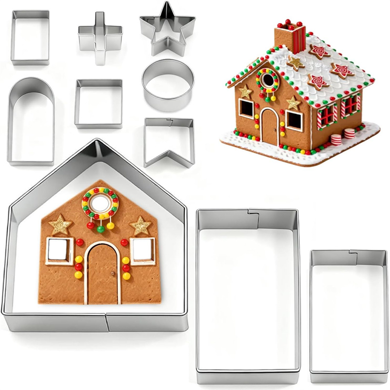Cookies Pack - Conjunto de Cortadores de Biscoito 3D