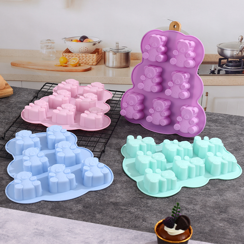 Moldes de urso de goma de sili - Gummy Candy avaliação e preço
